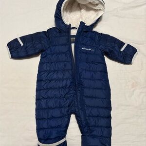 Eddie Bauer Kids Puffer Snow Suit - Navy Blue